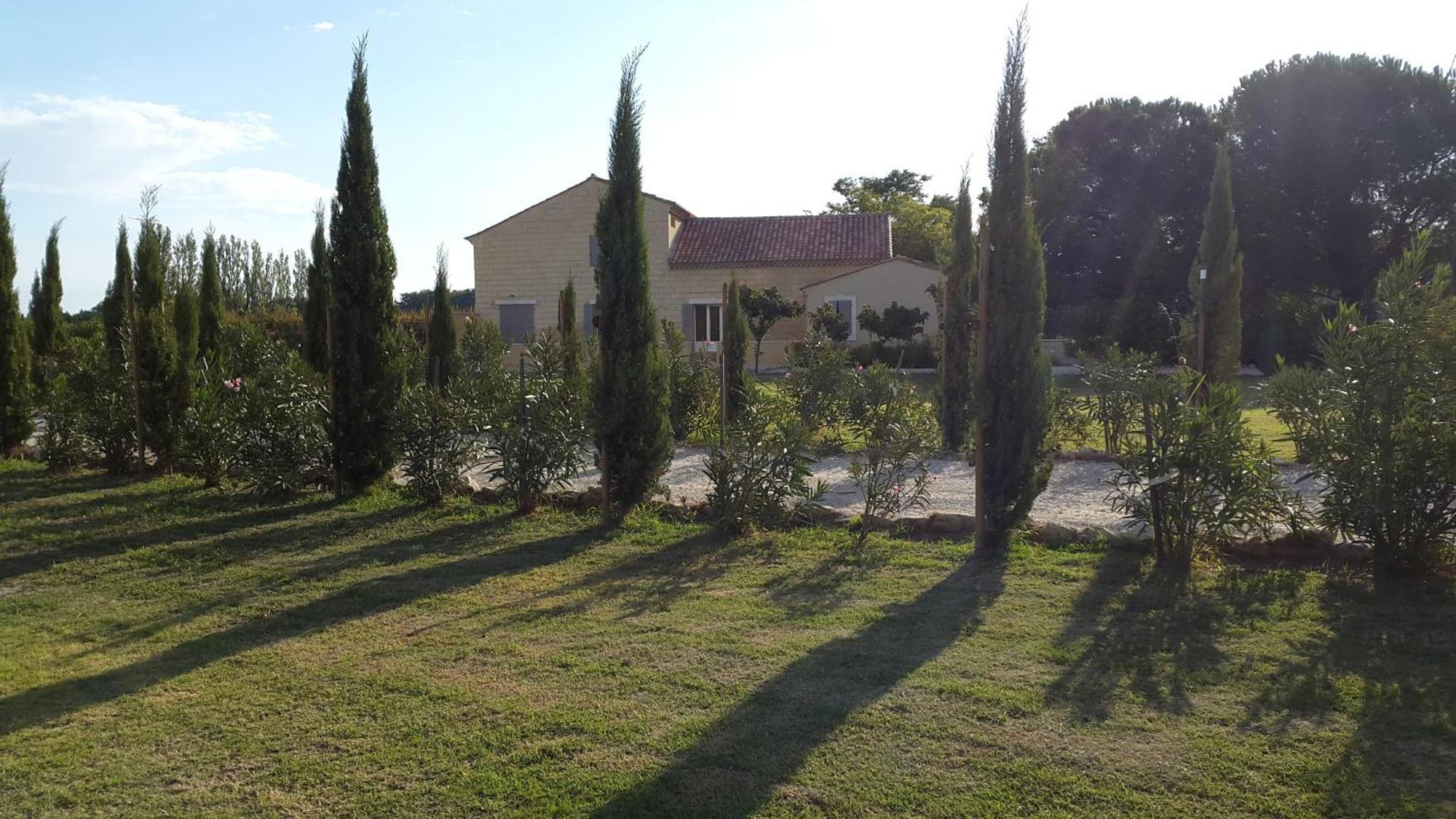 Le Mas de Guiguite Mézoargues Extérieur photo